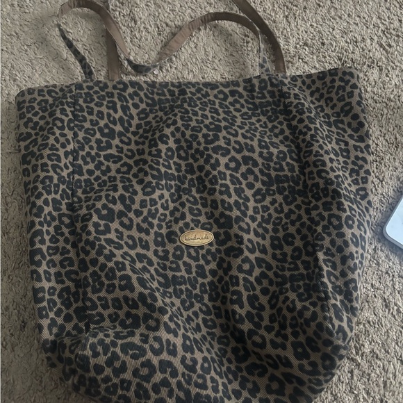 Handbags - Leopard Print Tote Bag